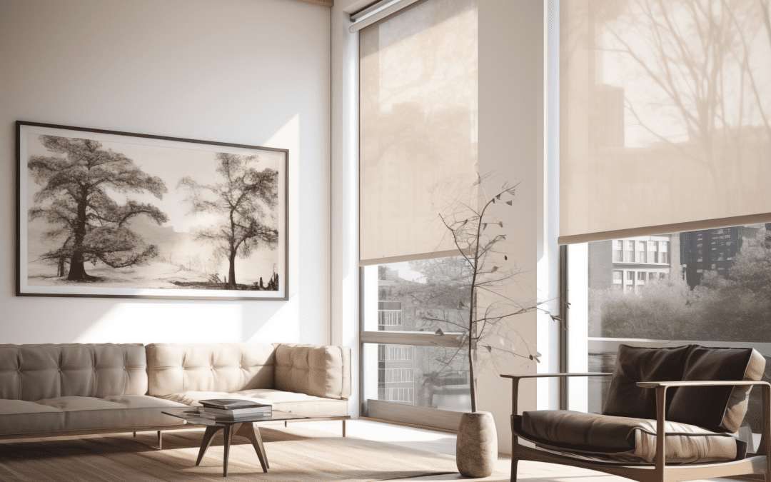 Modern Room Roller Shades – Elegant Window Fashions