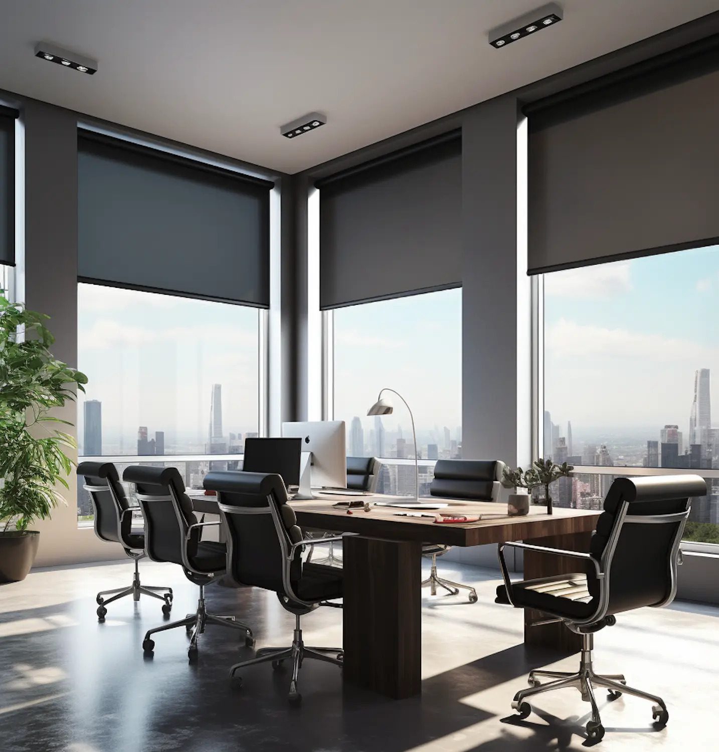 Office Roller Shades